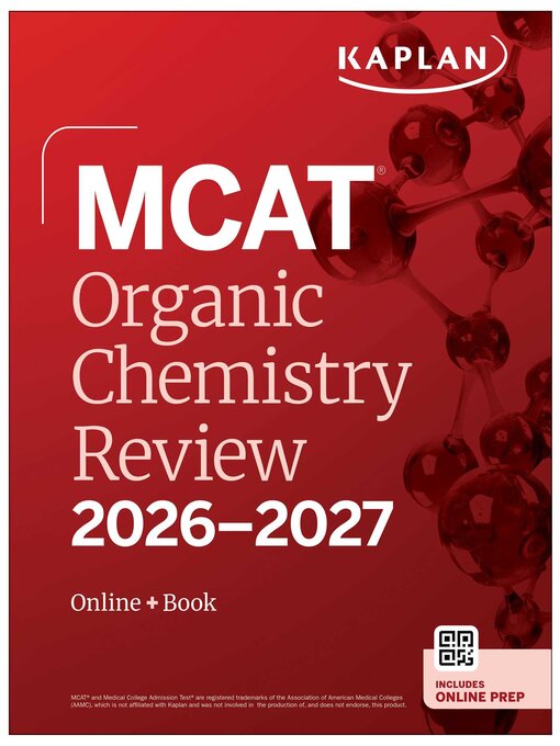 Title details for MCAT Organic Chemistry Review 2026-2027 by Kaplan Test Prep - Wait list